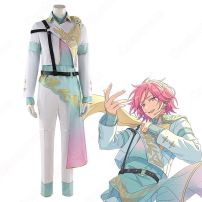 あんスタ 咲き初め＊つかの間の春宵一刻 [桜色の宵] 桜河こはく コスプレ衣装 『あんさんぶるスターズ！！』Double Face「No name yet」 cosplay 仮装 変装(あんさんぶるスターズ! コスプレ衣装)