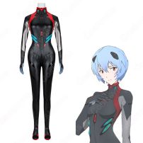 EVA 綾波レイ（あやなみレイ） プラグスーツ コスプレ衣装 『ヱヴァンゲリヲン新劇場版』（エヴァンゲリオンしんげきじょうばん） cosplay 仮装 変装(新世紀エヴァンゲリオン コスプレ衣装)
