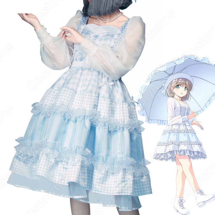 唐可可（たんくぅくぅ） 水色のSunday コスプレ衣装 『ラブライブ