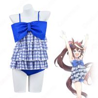 ウマ娘 トウカイテイオー 水着 コスプレ衣装 『ウマ娘 プリティーダービー』（ウマむすめ プリティーダービー） cosplay 仮装 変装(ウマ娘 プリティーダービー コスプレ衣装)
