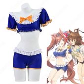 ウマ娘 ダイワスカーレット 水着 コスプレ衣装 『ウマ娘 プリティーダービー』（ウマむすめ プリティーダービー） cosplay 仮装 変装(ゲーム• アニメコスプレ衣装でおすすめの商品)