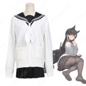 アズレン 愛宕（アタゴ） 学園トロイメライ コスプレ衣装 セーラー服 制服 『アズールレーン』 cosplay 仮装 変装(ゲーム• アニメコスプレ衣装でおすすめの商品)