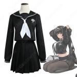 アズレン 高雄（タカオ） 学園ロマンチカ コスプレ衣装 制服 セーラー服 『アズールレーン』 cosplay 仮装 変装