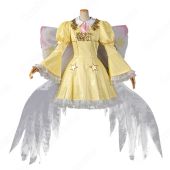 木之本桜（きのもとさくら） コスプレ衣装 『カードキャプターさくら』 クリアカード編 第7話 さくらとお庭でおにごっこ cosplay 仮装 変装(ゲーム• アニメコスプレ衣装でおすすめの商品)