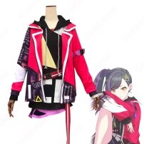 プロセカ 仲間だから 白石杏（しらいしあん） ビビッドクルー コスプレ衣装 『プロジェクトセカイ カラフルステージ！ feat. 初音ミク』 ライブ衣装 cosplay 仮装 変装(202×202)