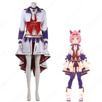 ウマ娘 ハルウララ スターティングフューチャーVer. コスプレ衣装 『ウマ娘 プリティーダービー』（ウマむすめ プリティーダービー） cosplay 仮装 変装(ウマ娘 プリティーダービー コスプレ衣装)