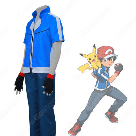 サトシ 日常服 コスプレ衣装 ポケットモンスター Xy ポケットモンスター エックスワイ Cosplay 仮装 変装 Costowns