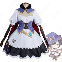 アストローギスト・モナ・メギストス メイド服 コスプレ衣装『原神×SWEETS PARADISE -そよ風の饗宴-』 cosplay 仮装 変装(原神 コスプレ衣装)