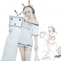 アズレン 綾波（アヤナミ） 新衣装 ニコニコ コスプレ衣装 Tシャツ 『アズールレーン』 cosplay 仮装 変装(アズールレーン コスプレ衣装)