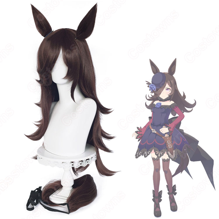 ウマ娘 ライスシャワー コスプレウィッグ 『ウマ娘 プリティーダービー