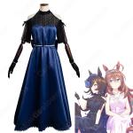 ウマ娘 ライスシャワー ドレス コスプレ衣装 『ウマ娘 プリティーダービー』（ウマむすめ プリティーダービー） なかよし☆こよしちゃん～探求編～ 祝福はフーガ cosplay 仮装 変装