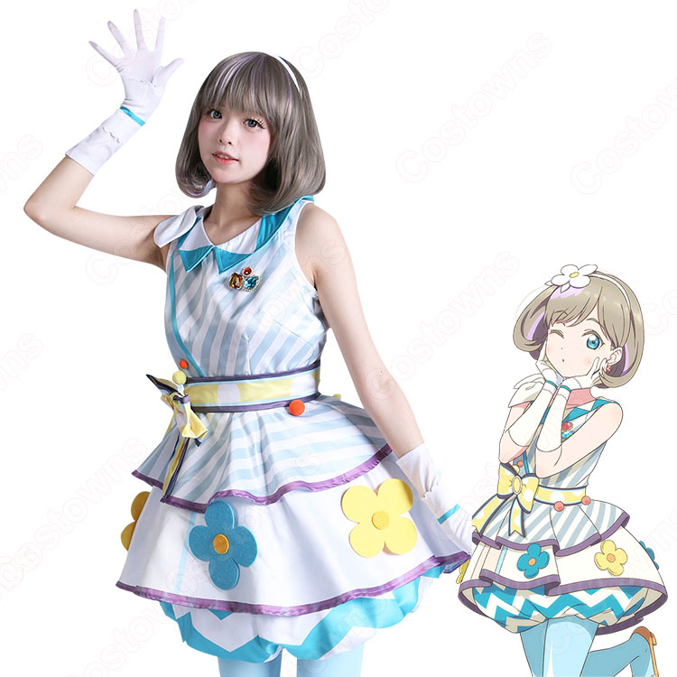 ラブライブ　唐可可　コスプレ衣装 スクフェス 唐可可（タンクゥクゥ） コスプレ衣装 『ラブライブ