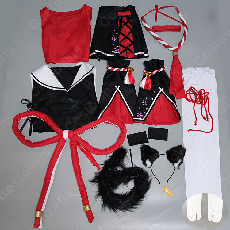 大神ミオ（おおかみミオ） 通常衣装 コスプレ衣装 「hololive