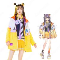 VTuber 海妹四葉 (うみせよつは) コスプレ衣装 『にじさんじ』 バーチャルYouTuber バーチャルライバー cosplay 仮装 変装(にじさんじ コスプレ衣装)