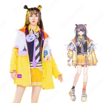 VTuber 海妹四葉 (うみせよつは) コスプレ衣装 『にじさんじ』 バーチャルYouTuber バーチャルライバー cosplay 仮装 変装(202×202)