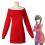 ヨル・フォージャー 日常服 赤いニットワンピース コスプレ衣装 『SPY×FAMILY』（スパイファミリー） いばら姫 cosplay 仮装 変装 SPY×FAMILY 0