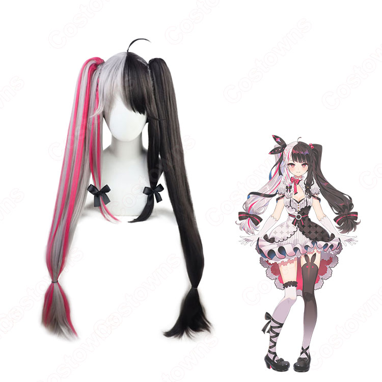 にじさんじ 夜見れな コスプレ衣装 ウィッグ 593dc96077b14a85bf375bd5a26a35