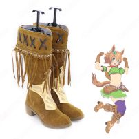 ウマ娘 タイキシャトル 勝負服 コスプレ靴 『ウマ娘 プリティーダービー』（ウマむすめ プリティーダービー） コスプレブーツ コスプレ 道具(コスプレ ブーツ（靴）)