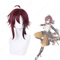 鹿野院平蔵（しかのいんへいぞう） コスプレウィッグ 『原神』（げんしん） 新キャラクター 天領奉行の探偵 耐熱かつら cosplay wig 通販(コスプレウィッグ)