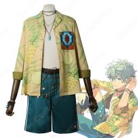 あんスタ！ 瀬名泉（せないずみ） 潮騒マリーナ衣装 コスプレ衣装 『あんさんぶるスターズ！！』 スカウト！潮騒マリーナ 潮騒の波打つ心 才能開花後 衣装 cosplay 仮装 変装(あんさんぶるスターズ! コスプレ衣装)