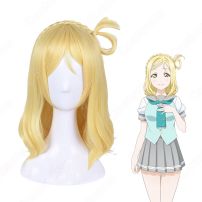 小原鞠莉 コスプレウィッグ 『ラブライブ！サンシャイン!!』 耐熱かつら cosplay wig 通販(コスプレウィッグ)