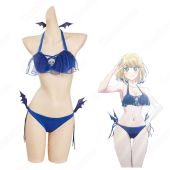 恋せか 禍原デス美 水着 コスプレ衣装 『恋は世界征服のあとで』（こいはせかいせいふくのあとで） 死神王女 cosplay 仮装 変装(ゲーム• アニメコスプレ衣装でおすすめの商品)