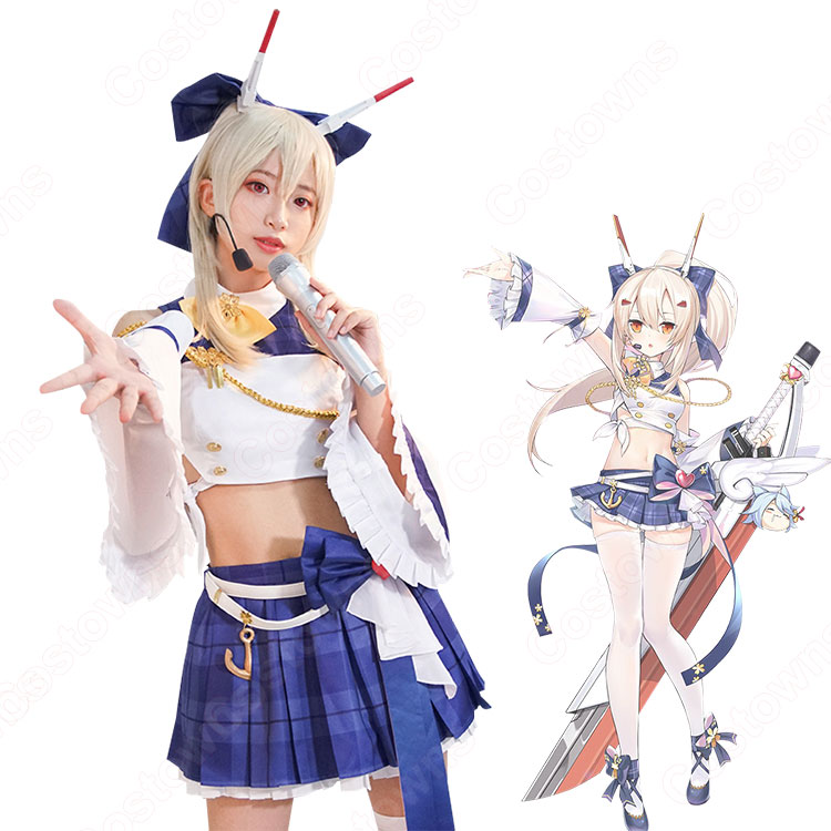 アズレン 綾波（アヤナミ） おませアイドル・困惑中 コスプレ衣装