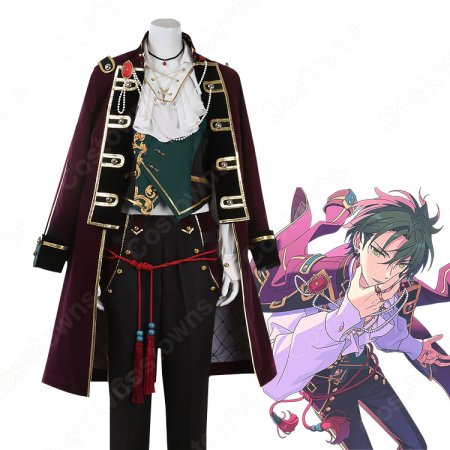 あんスタ 蓮巳敬人 スカーレットハロウィン衣装 コスプレ衣装 あんさんぶるスターズ 悠久の鬼 スカーレットハロウィン 鮮血の月 Mv衣装 Cosplay 仮装 変装 Costowns