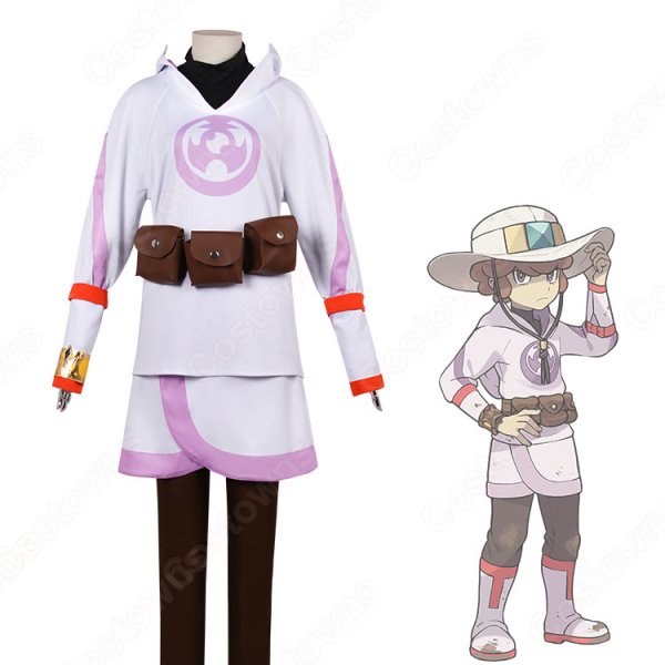 Pokémon LEGENDS アルセウス シンジュ団 メンバー コスプレ衣装 『Pokémon LEGENDS アルセウス』 cosplay 仮装 変装 オーダメイド可元の画像