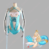 アズレン エミール・ベルタン コスプレ衣装 Côte d'Azur 水着衣装 『アズールレーン』 cosplay 仮装 変装(202×202)