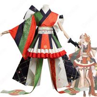 FGO 出雲阿国 コスプレ衣装 『Fate/Grand Order』 霊基再臨 第3段階 cosplay 仮装 変装(FATEシリーズ コスプレ衣装)