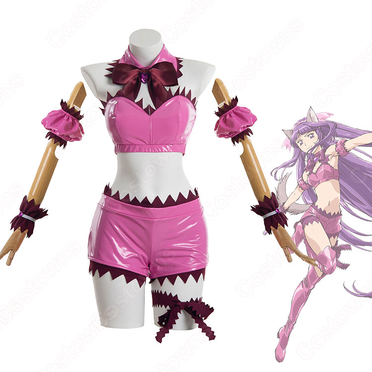 送料無料！！藤原ざくろ バトルコスチューム コスプレ衣装 『東京ミュウミュウ』 ミュウザクロ cosplay 仮装 変装
