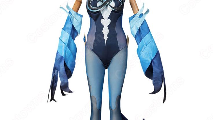 五次元 原神 コスプレ 藍硯 らんやん 衣装 ※ウィッグ 靴 武器 追加可