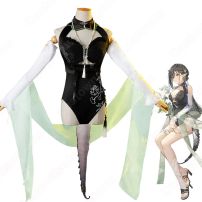 ブラックナイト 夏の花弁 FA641 コスプレ衣装 『アークナイツ』 cosplay 仮装 変装(アークナイツ（明日方舟） コスプレ衣装)
