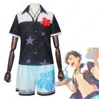 あんスタ 流星隊 南雲鉄虎 コスプレ衣装 『あんさんぶるスターズ！』 灼熱☆海辺のビーチマッチ 燃える夏の砂浜 cosplay 仮装 変装(あんさんぶるスターズ! コスプレ衣装)