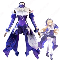 フィッシュル 極夜の真夢 コスプレ衣装 『原神』 断罪の皇女 新コスチューム cosplay 仮装 変装(202×202)