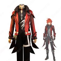 ディルック レッドデッド・オブ・ナイト コスプレ衣装 『原神』 アカツキワイナリーの貴公子 新コスチューム cosplay 仮装 変装(原神 コスプレ衣装)