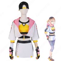 プロセカ Awake Now 小豆沢こはね コスプレ衣装 『プロジェクトセカイ カラフルステージ！ feat. 初音ミク』 Vivid BAD SQUAD × 初音ミク MV衣装 cosplay 仮装 変装(プロジェクトセカイ カラフルステージ！ feat. 初音ミク コスプレ衣装)