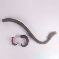 VTuber 魔乃アロエ 尻尾 角 頭飾り コスプレ道具 「hololive（ホロライブ）」 バーチャルYouTuber コスプレ小物 通販(コスプレ小物・小道具)