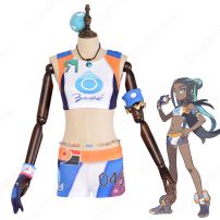ポケモン ルリナ コスプレ衣装 みずユニフォーム 「ポケットモンスター」 cosplay 仮装 変装(ポケットモンスター(アニポケ) コスプレ衣装)