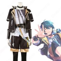 あんスタ 影片みか コスプレ衣装 あんさんぶるスターズ×時光代理人 「スカウト!光影の欠片 Black篇」 cosplay 仮装 変装(あんさんぶるスターズ! コスプレ衣装)