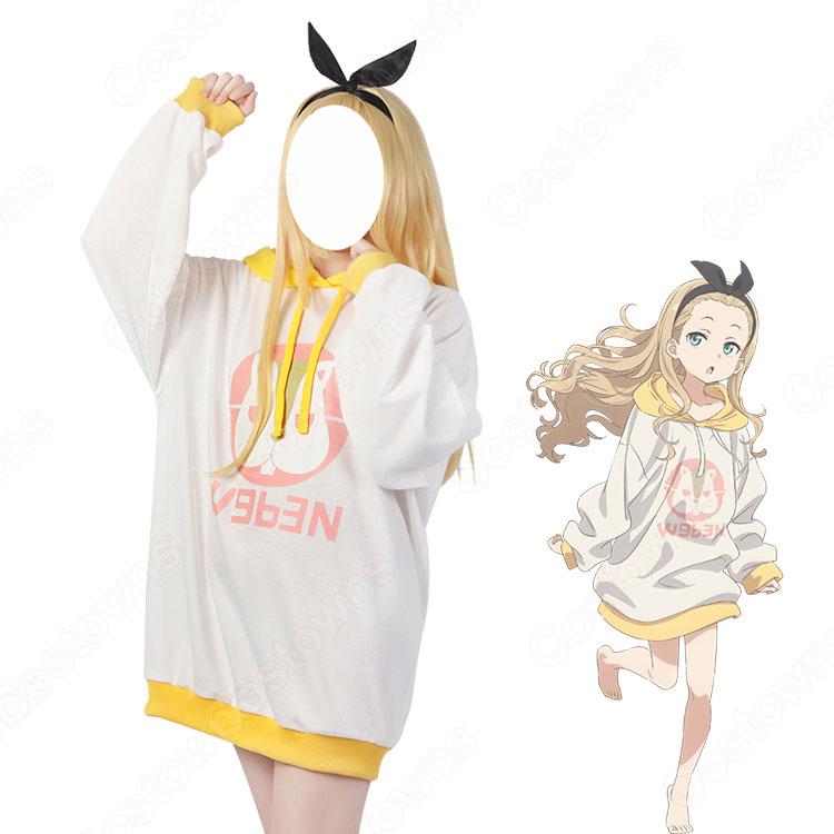 リコリス・リコイル パーカーネックウォーマー [清水産業] リコリコ クルミ パーカー姿 コスプレ衣装 『リコリス・リコイル