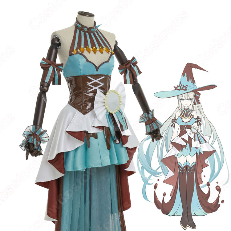 FGOバレンタインウィッチーズ モルガンコスプレフルセット FGO モルガン バレンタイン礼装 バレンタイン・ウィッチーズ コスプレ