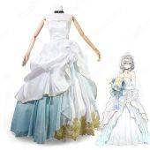 VTuber 白銀ノエル ウェディングドレス コスプレ衣装 「hololive（ホロライブ）」 バーチャルYouTuber cosplay 仮装 変装(こちらもおすすめ)