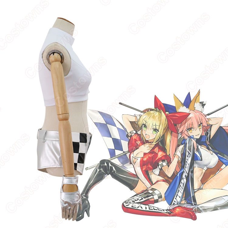 FATEシリーズ 玉藻の前 レースクイーン姿 コスプレ衣装 TYPE-MOON