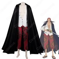 ワンピース映画2022 シャンクス コスプレ衣装 『ONE PIECE FILM RED』cosplay 仮装 変装(ONE PIECE（ワンピース） コスプレ衣装)