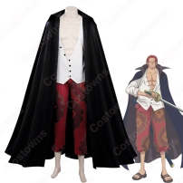 ワンピース映画2022 シャンクス コスプレ衣装 『ONE PIECE FILM RED』cosplay 仮装 変装(202×202)
