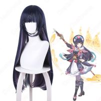 雲菫（ウンキン） コスプレウィッグ 『原神』 璃月 雲翰社 座長 耐熱かつら cosplay wig 通販(コスプレウィッグ)