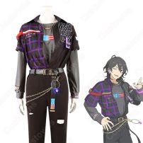 あんスタ Crazy:B & UNDEAD U.S.A.衣装 コスプレ衣装 『あんさんぶるスターズ！』 COVER SONG 01 スカウト MV衣装 朔間零 羽風薫 大神晃牙 乙狩アドニス 天城燐音 HiMERU 桜河こはく 椎名ニキ cosplay 仮装 変装(あんさんぶるスターズ! コスプレ衣装)