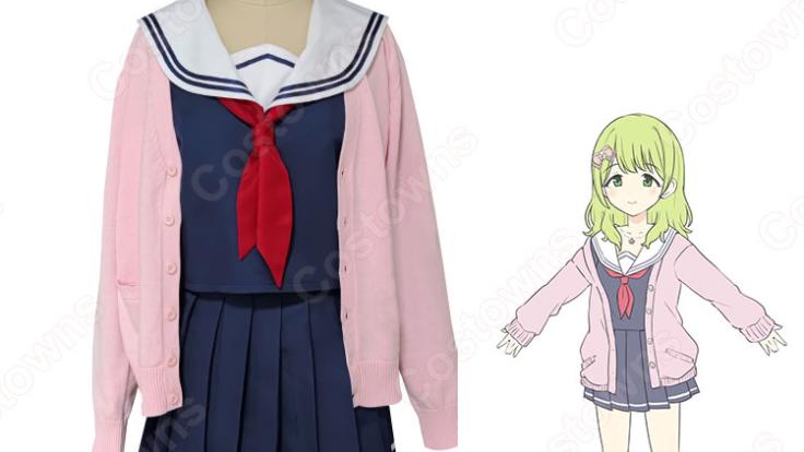 VTuber 森中花咲 5万人記念衣装 オトナver.学生服 コスプレ衣装 『に 